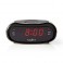 RADIOSVEGLIA Digital Alarm Clock Radio Radiosveglia digitale | LED da 0,6" | FM | 20 stazioni preimpostate | Posponi