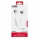 Auricolare wireless semi in ear, tasti per la risposta, colore bianco